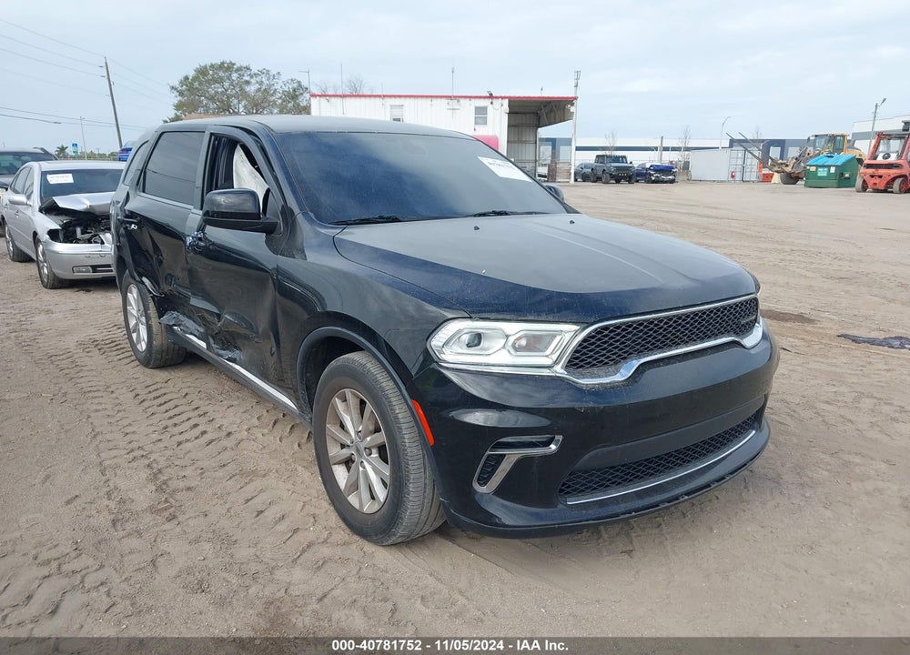 2021 DODGE DURANGO SXT RWD VIN: 1C4RDHAG0MC693131