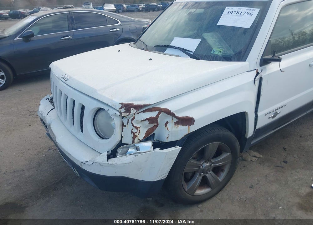 2014 JEEP PATRIOT VIN: 1C4NJPFAXED659828