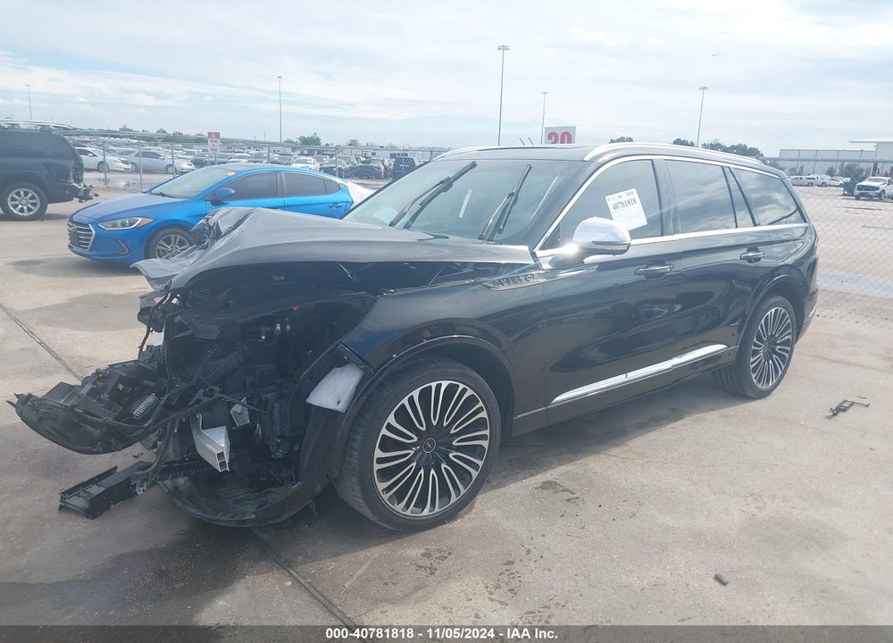 2022 LINCOLN AVIATOR BLACK LABEL VIN: 5LM5J9XC7NGL07891