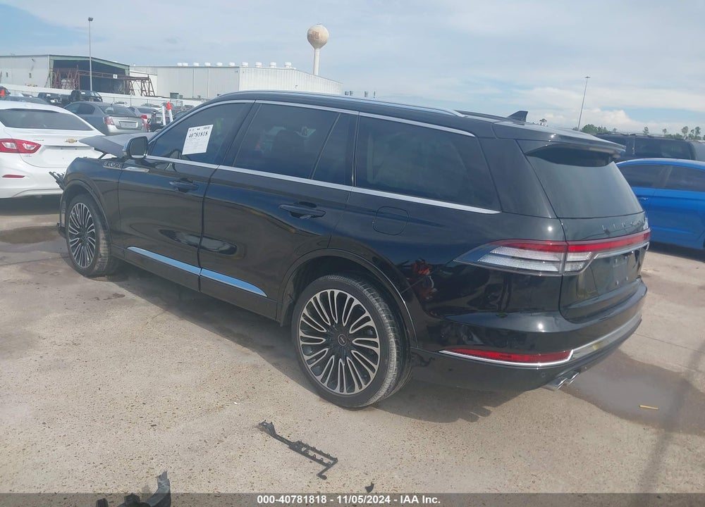 2022 LINCOLN AVIATOR BLACK LABEL VIN: 5LM5J9XC7NGL07891