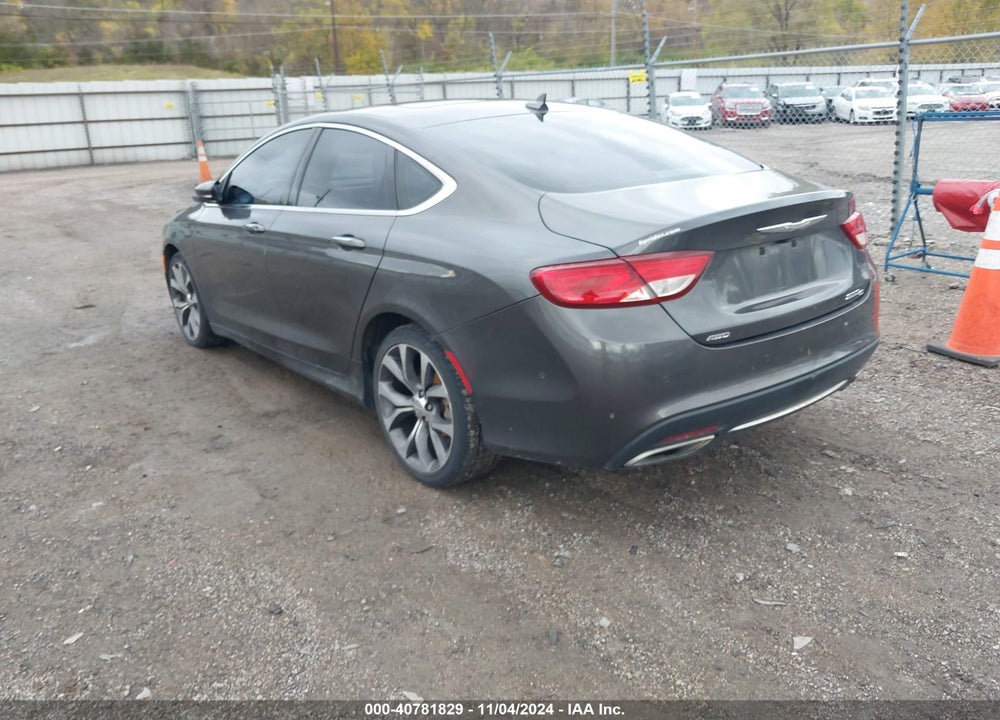 2015 CHRYSLER 200 C VIN: 1C3CCCEG8FN656930