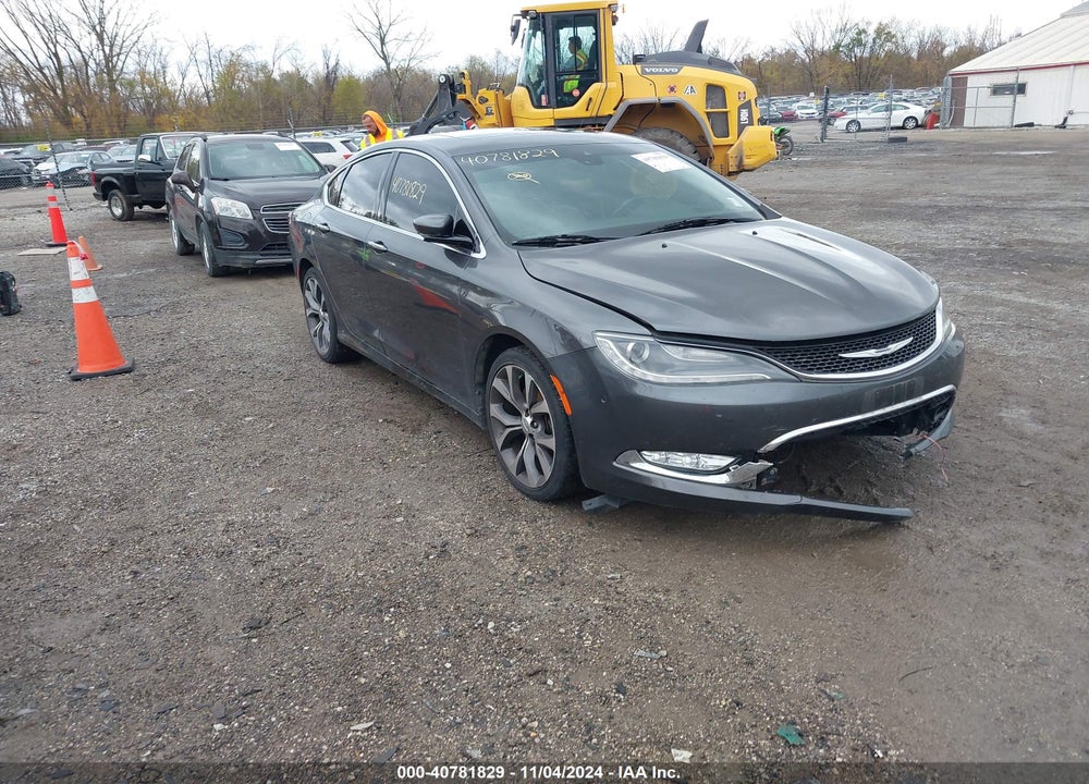 2015 CHRYSLER 200 C VIN: 1C3CCCEG8FN656930