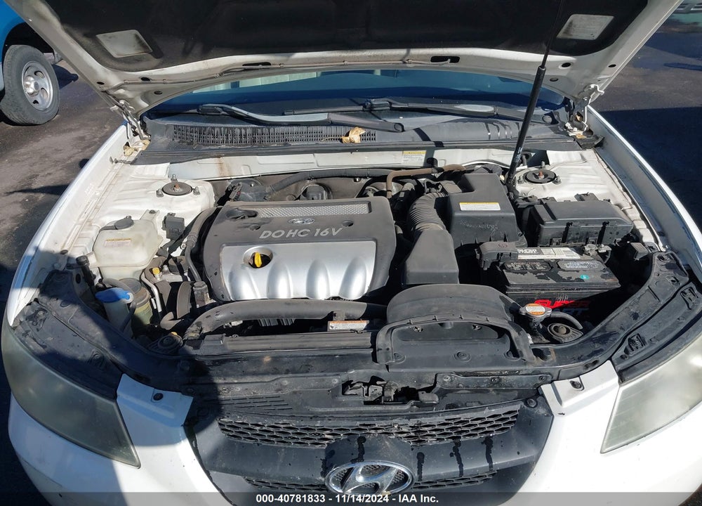 2007 HYUNDAI SONATA GLS VIN: 5NPET46C67H236204