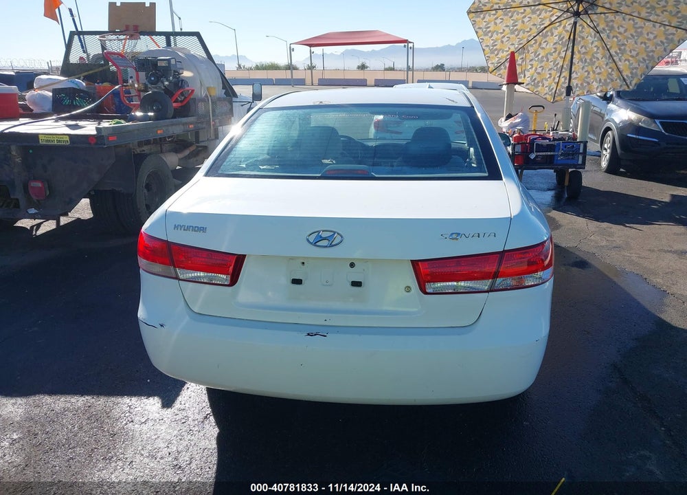 2007 HYUNDAI SONATA GLS VIN: 5NPET46C67H236204