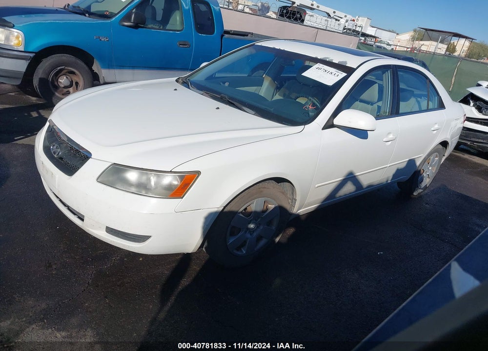 2007 HYUNDAI SONATA GLS VIN: 5NPET46C67H236204