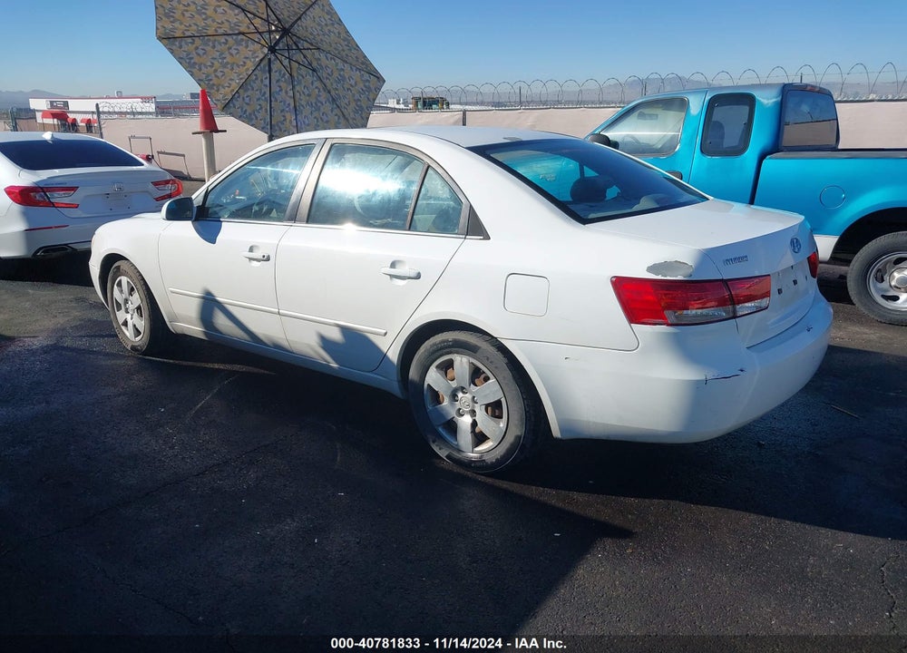 2007 HYUNDAI SONATA GLS VIN: 5NPET46C67H236204