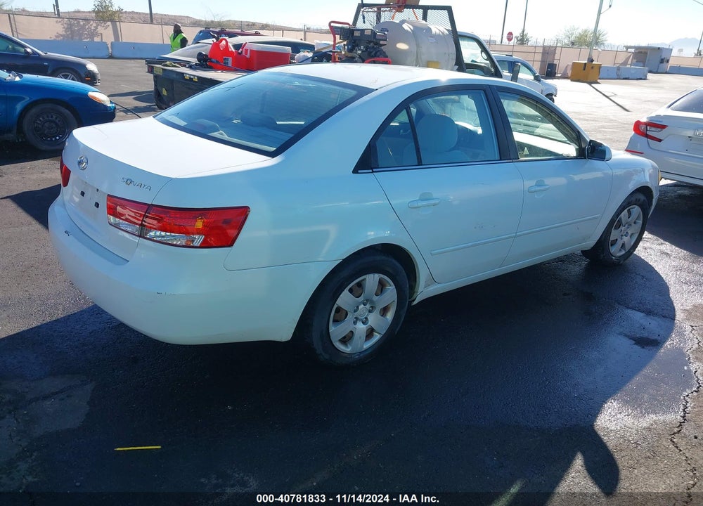 2007 HYUNDAI SONATA GLS VIN: 5NPET46C67H236204