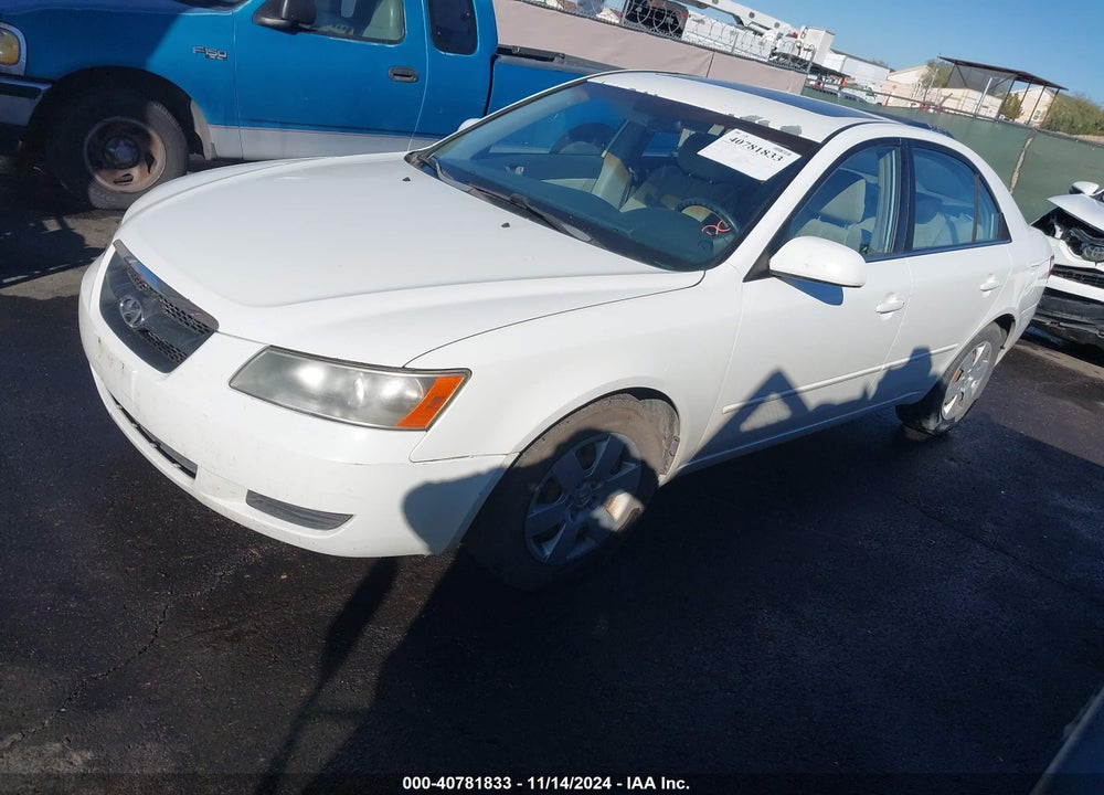 2007 HYUNDAI SONATA GLS VIN: 5NPET46C67H236204