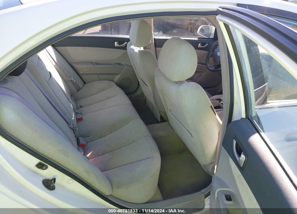 2007 HYUNDAI SONATA GLS VIN: 5NPET46C67H236204