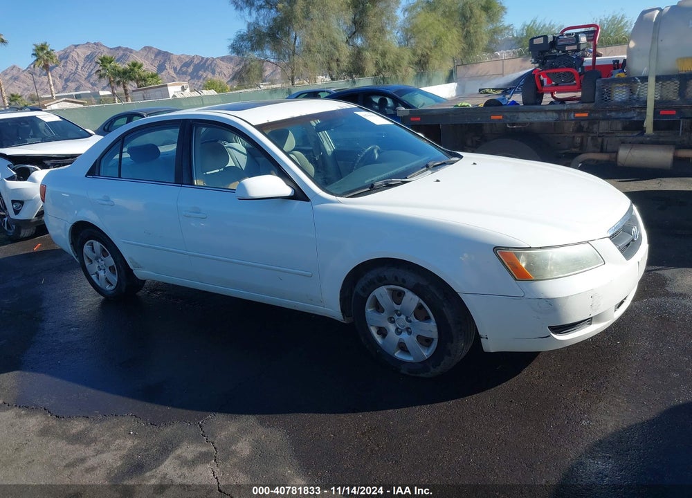 2007 HYUNDAI SONATA GLS VIN: 5NPET46C67H236204