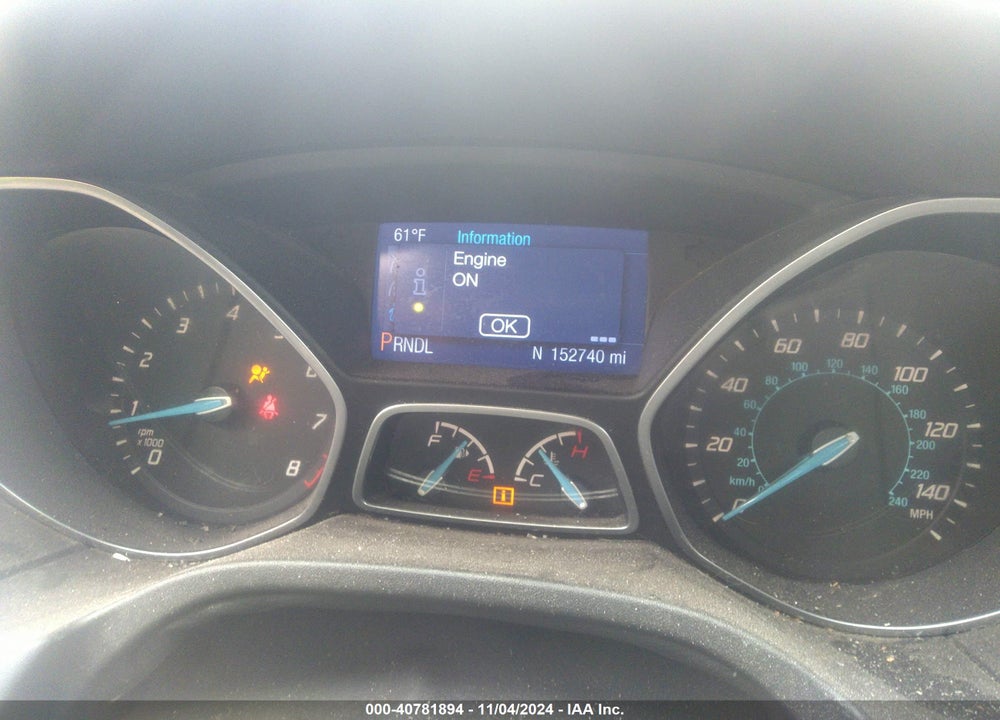2014 FORD FOCUS SE VIN: 1FADP3F21EL320026