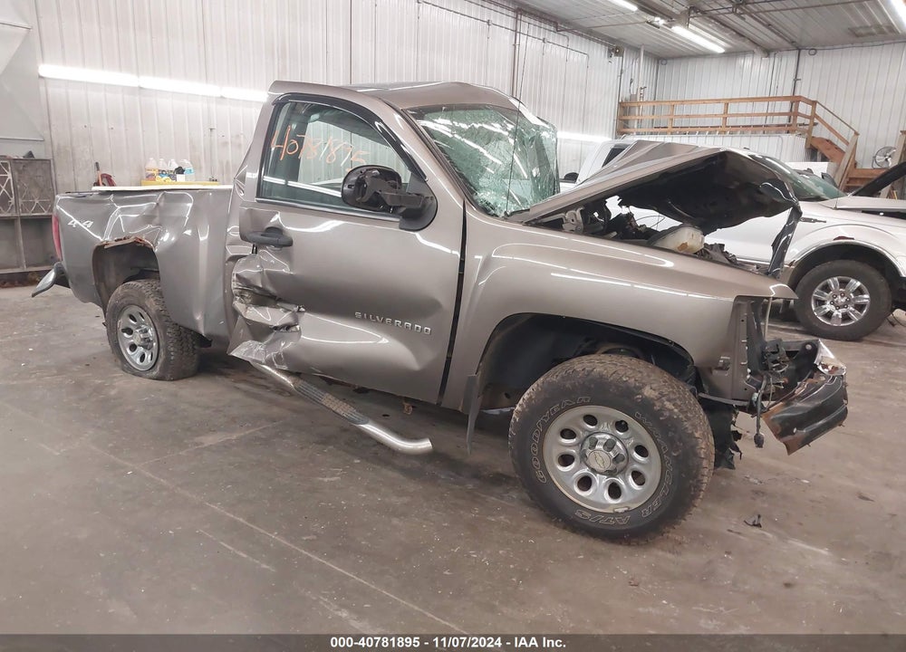 2012 CHEVROLET SILVERADO 1500 WORK TRUCK VIN: 1GCNKPE0XCZ334568