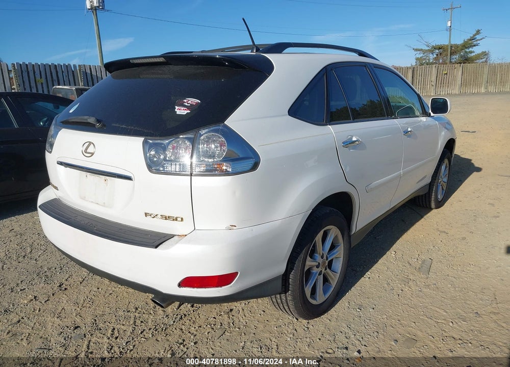 2009 LEXUS RX 350 VIN: 2T2HK31U09C101974