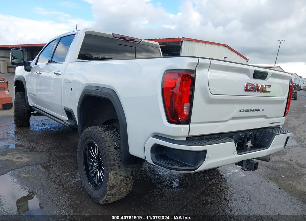 2021 GMC SIERRA 2500HD 4WD  STANDARD BED DENALI VIN: 1GT49REY4MF156667