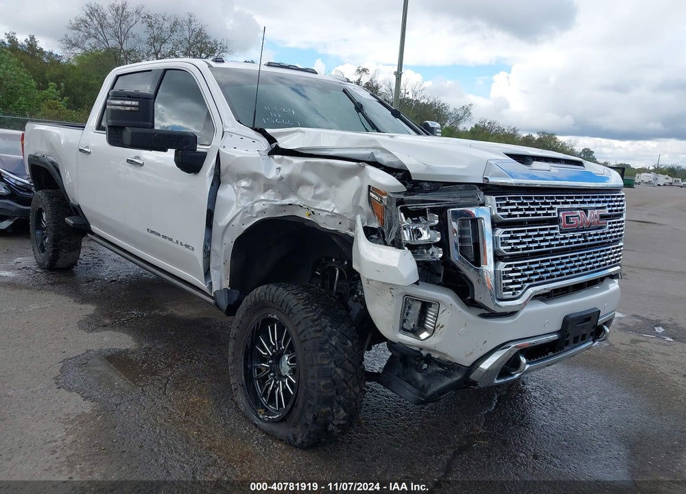2021 GMC SIERRA 2500HD 4WD  STANDARD BED DENALI VIN: 1GT49REY4MF156667