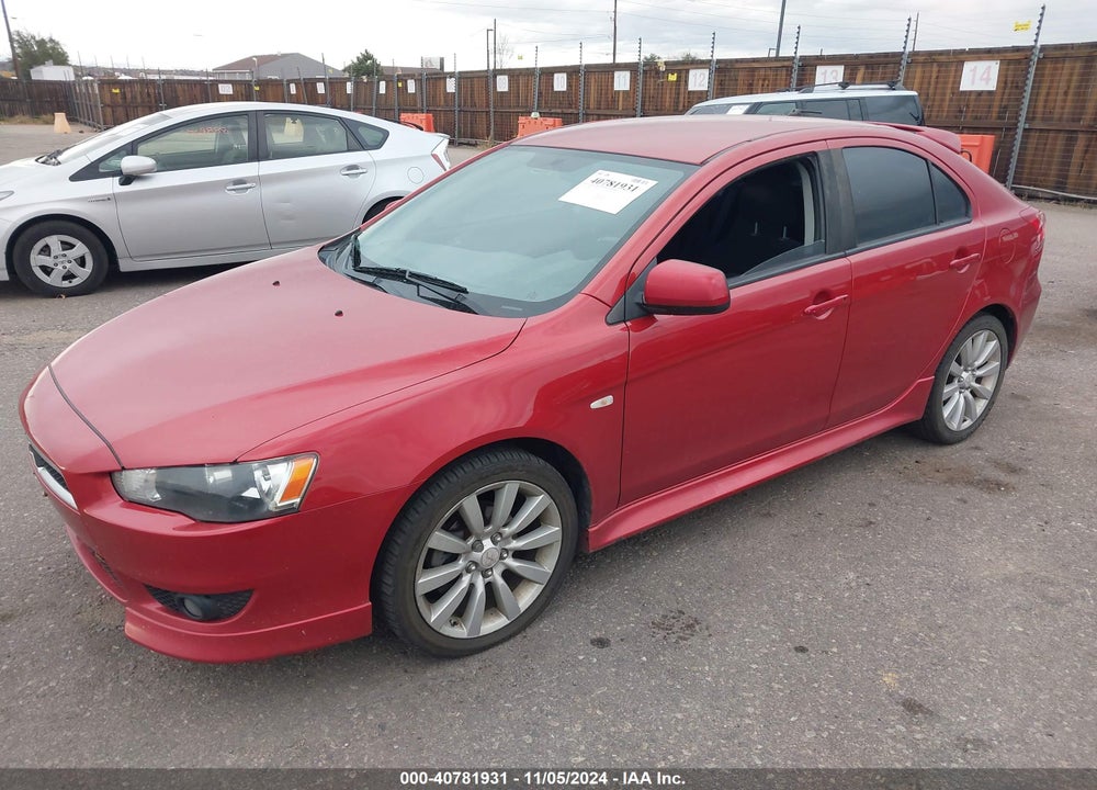 2010 MITSUBISHI LANCER SPORTBACK GTS VIN: JA32X8HW8AU013244