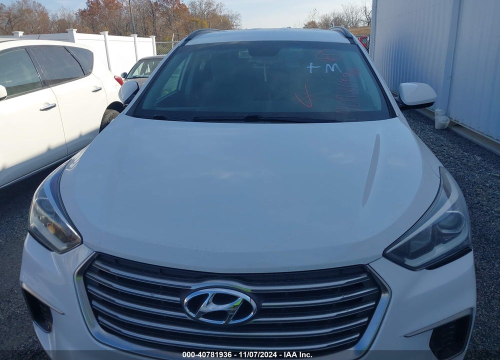 2017 HYUNDAI SANTA FE SE VIN: KM8SM4HF6HU216934
