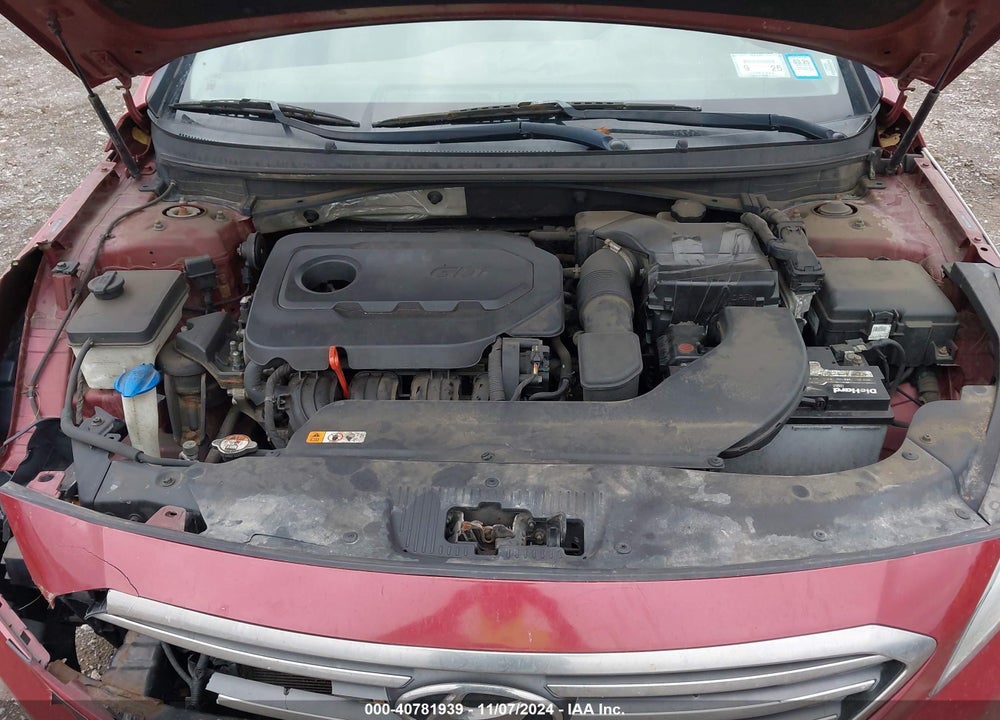 2016 HYUNDAI SONATA SE VIN: 5NPE24AF9GH314849