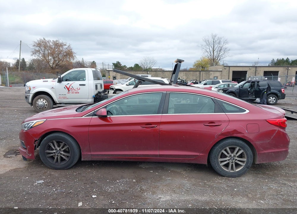 2016 HYUNDAI SONATA SE VIN: 5NPE24AF9GH314849