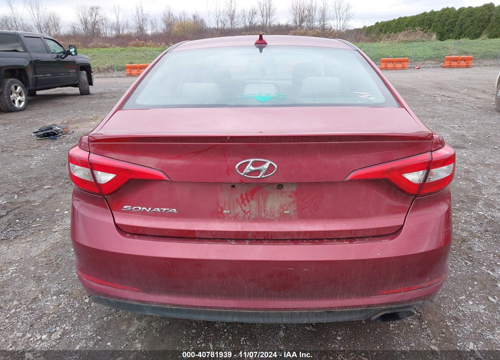 2016 HYUNDAI SONATA SE VIN: 5NPE24AF9GH314849