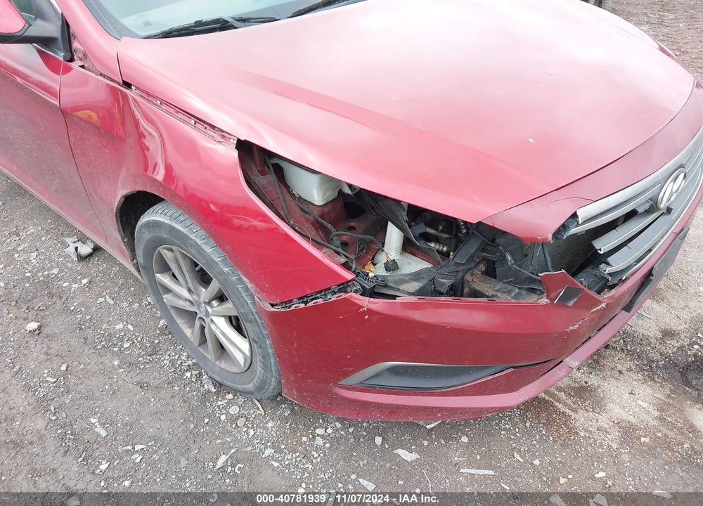 2016 HYUNDAI SONATA SE VIN: 5NPE24AF9GH314849