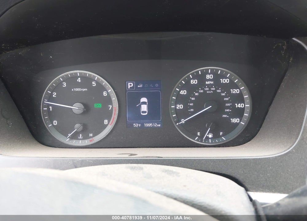 2016 HYUNDAI SONATA SE VIN: 5NPE24AF9GH314849
