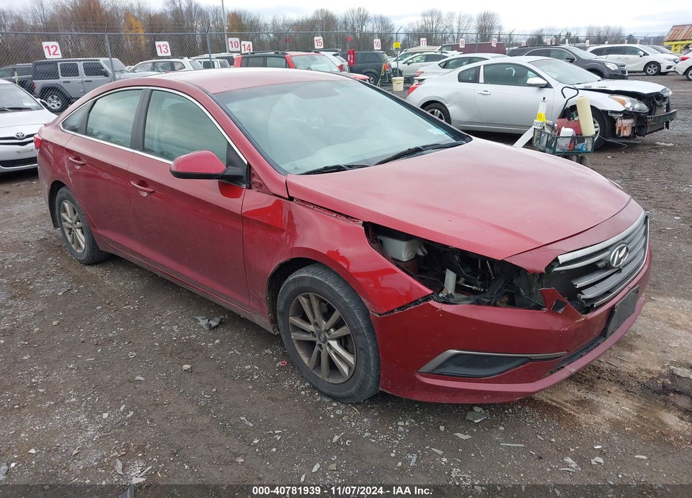 2016 HYUNDAI SONATA SE VIN: 5NPE24AF9GH314849