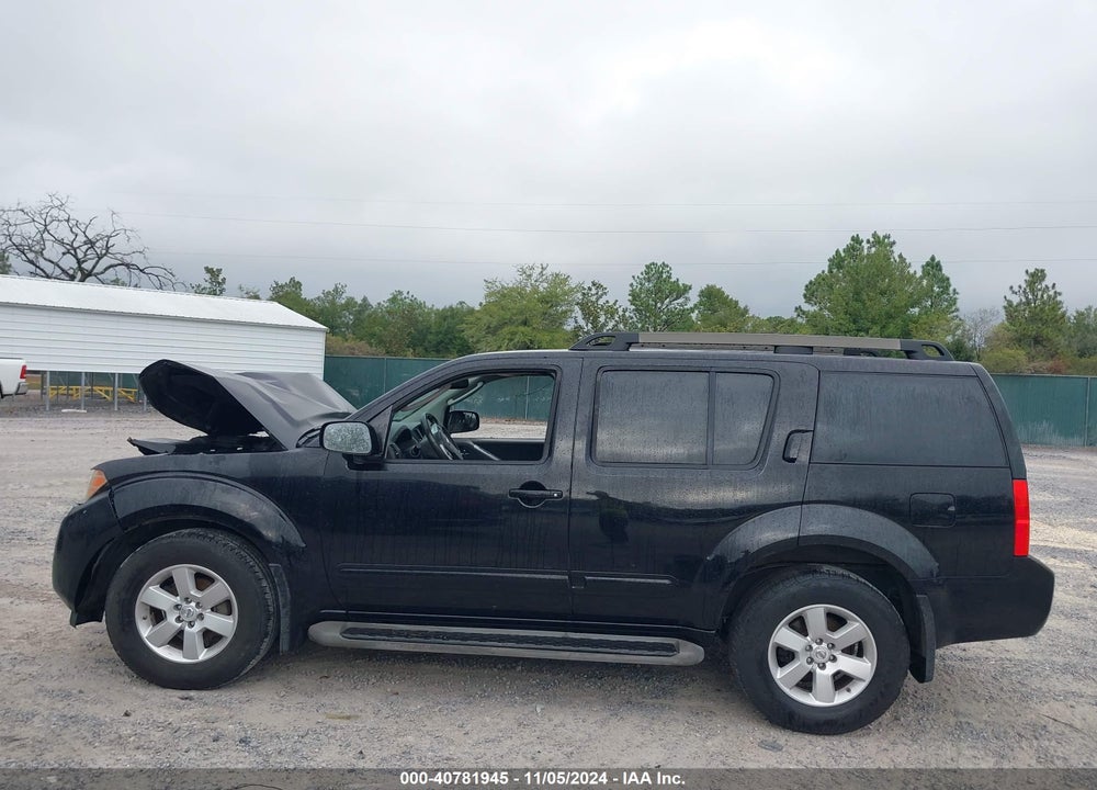 2012 NISSAN PATHFINDER SV VIN: 5N1AR1NN5CC611905