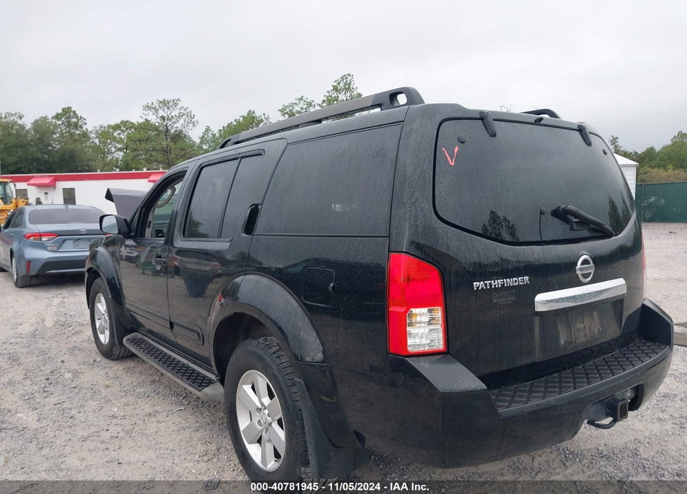 2012 NISSAN PATHFINDER SV VIN: 5N1AR1NN5CC611905