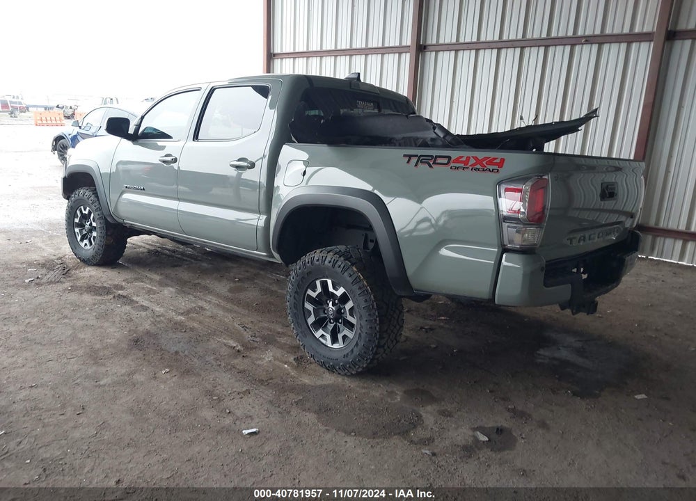 2022 TOYOTA TACOMA 4WD TRD OFF ROAD VIN: 3TMCZ5AN9NM503010