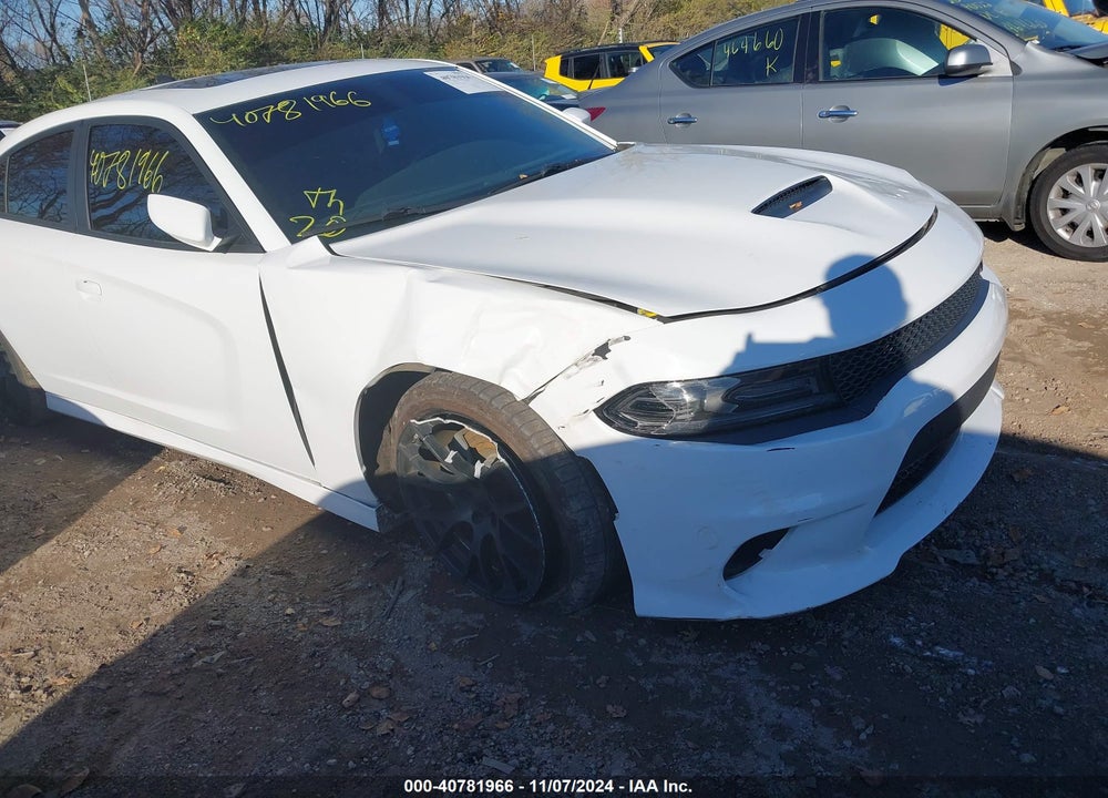 2018 DODGE CHARGER R/T SCAT PACK RWD VIN: 2C3CDXGJ8JH328745