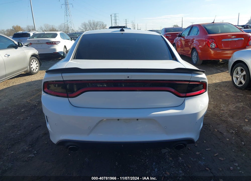 2018 DODGE CHARGER R/T SCAT PACK RWD VIN: 2C3CDXGJ8JH328745