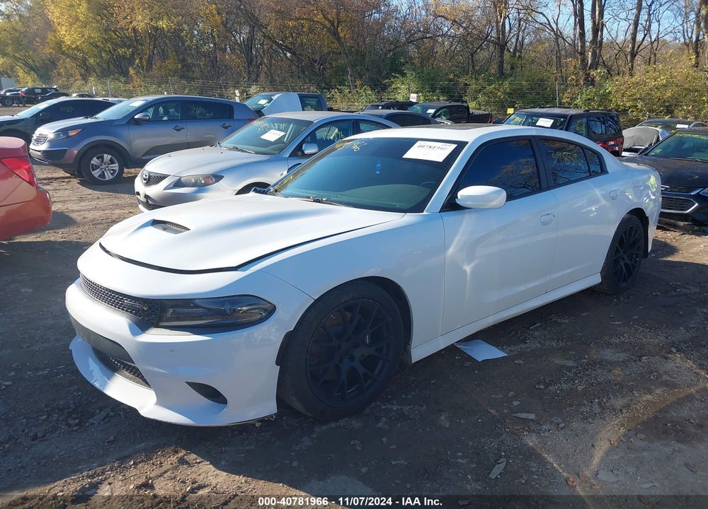 2018 DODGE CHARGER R/T SCAT PACK RWD VIN: 2C3CDXGJ8JH328745