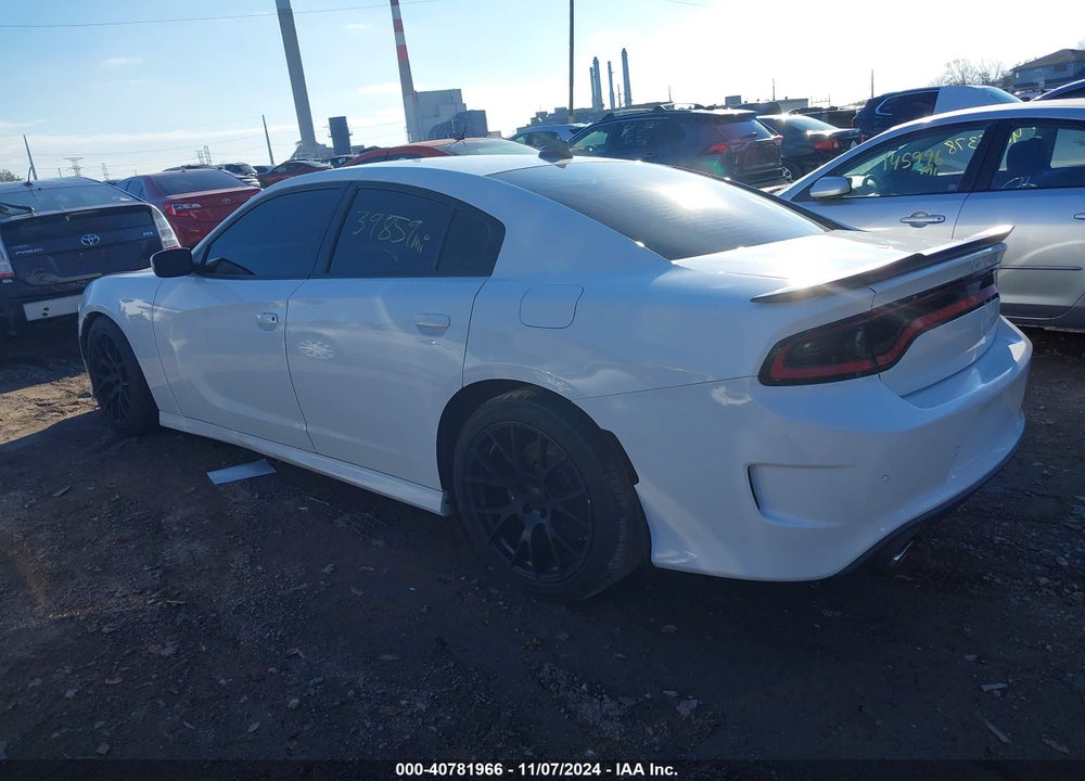 2018 DODGE CHARGER R/T SCAT PACK RWD VIN: 2C3CDXGJ8JH328745