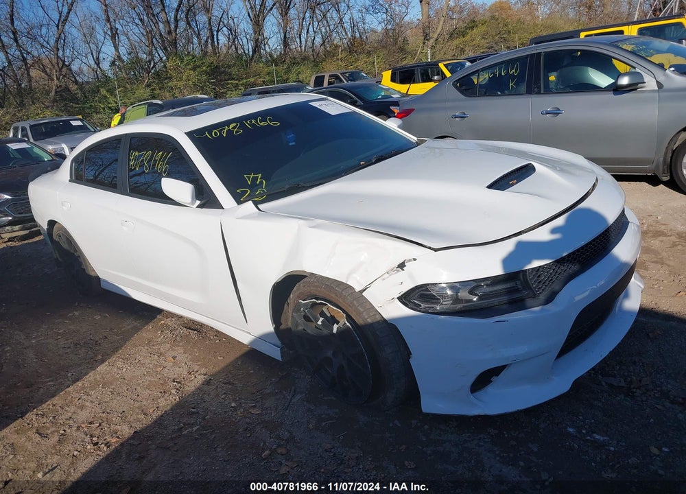 2018 DODGE CHARGER R/T SCAT PACK RWD VIN: 2C3CDXGJ8JH328745
