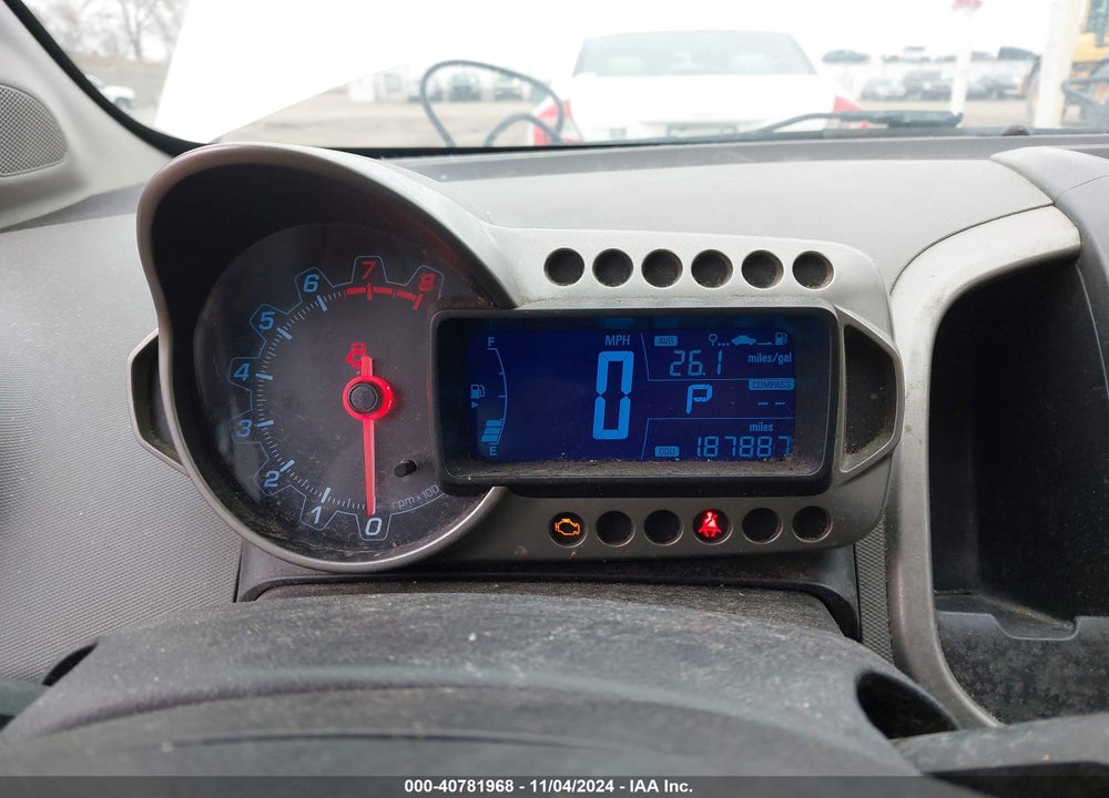 2014 CHEVROLET SONIC LT AUTO VIN: 1G1JC5SH4E4190616