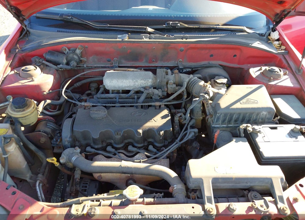 2000 HYUNDAI ACCENT GS VIN: KMHCG35G9YU044711