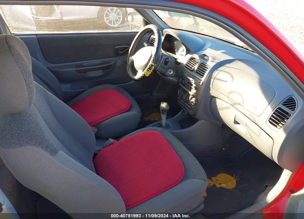 2000 HYUNDAI ACCENT GS VIN: KMHCG35G9YU044711