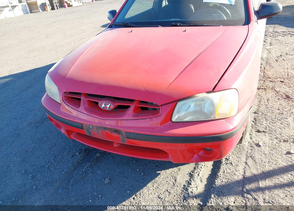 2000 HYUNDAI ACCENT GS VIN: KMHCG35G9YU044711