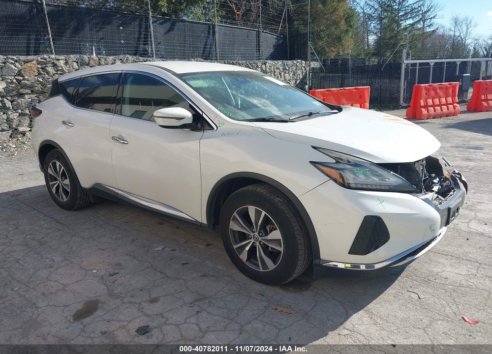 2020 NISSAN MURANO S INTELLIGENT AWD VIN: 5N1AZ2AS2LN135604