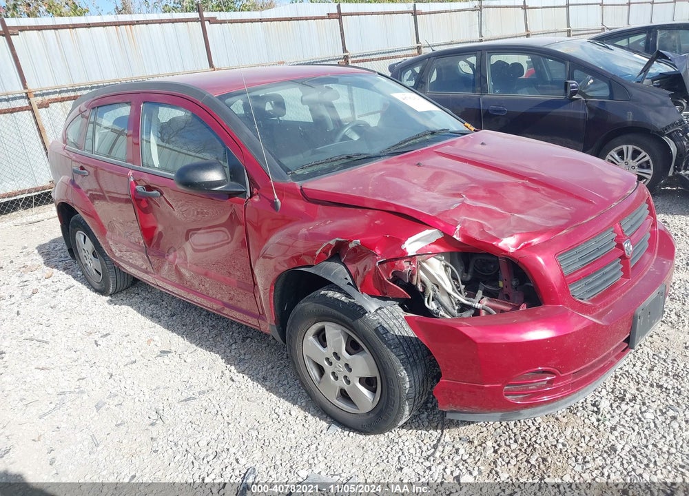 2009 DODGE CALIBER SE VIN: 1B3HB28A89D220550