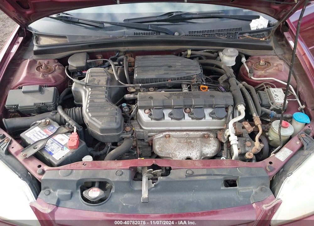 2003 HONDA CIVIC EX VIN: 1HGES26763L030348