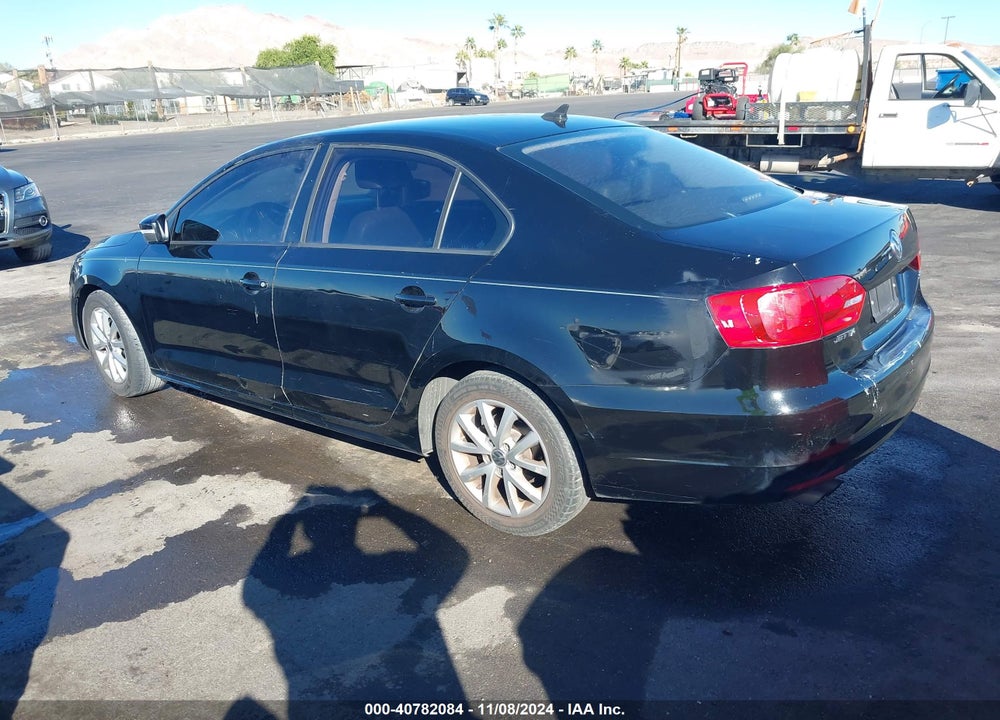 2012 VOLKSWAGEN JETTA 2.5L SE VIN: 3VWDX7AJ9CM357253