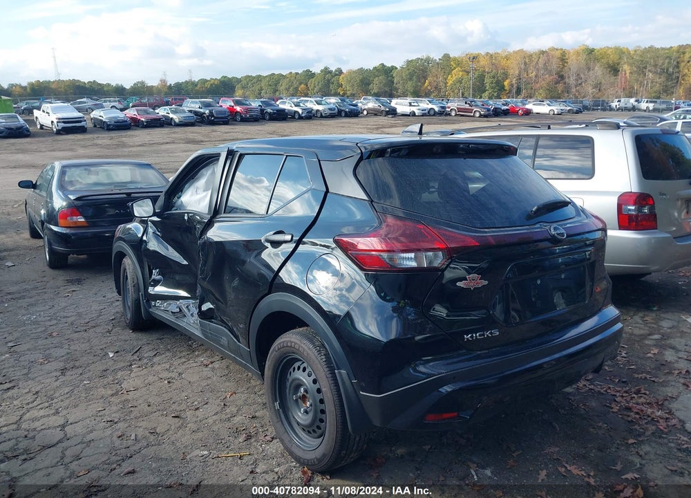 2024 NISSAN KICKS S XTRONIC CVT VIN: 3N1CP5BV8RL486977