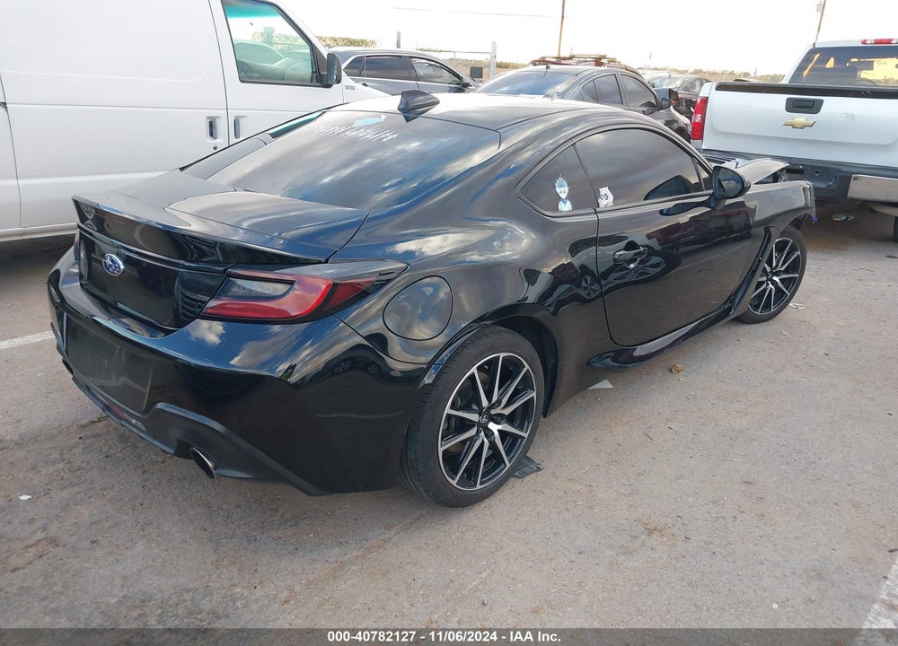 2022 SUBARU BRZ LIMITED VIN: JF1ZDBE12N9700541