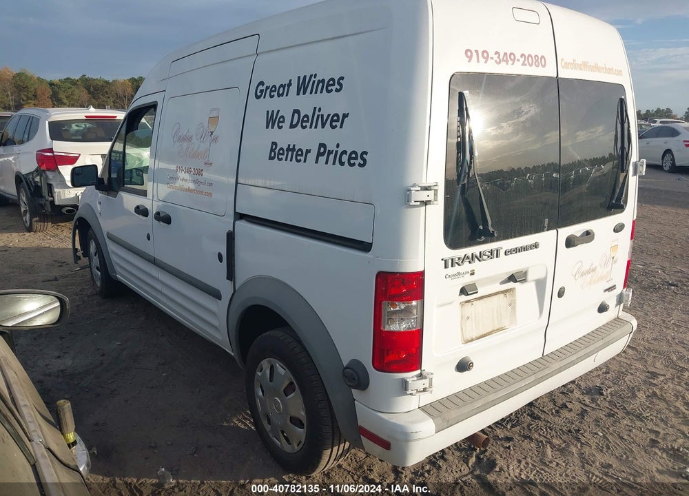2013 FORD TRANSIT CONNECT XLT VIN: NM0LS7DN9DT163429