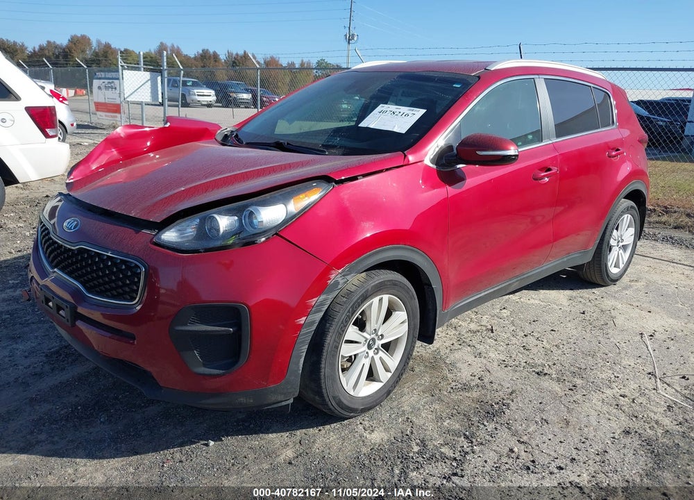 2018 KIA SPORTAGE LX VIN: KNDPM3ACXJ7352749
