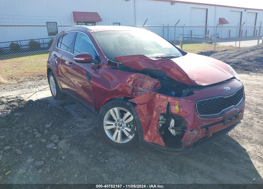 2018 KIA SPORTAGE LX VIN: KNDPM3ACXJ7352749
