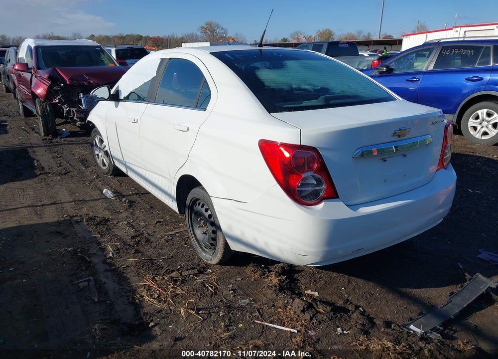 2013 CHEVROLET SONIC LT AUTO VIN: 1G1JC5SH5D4141391