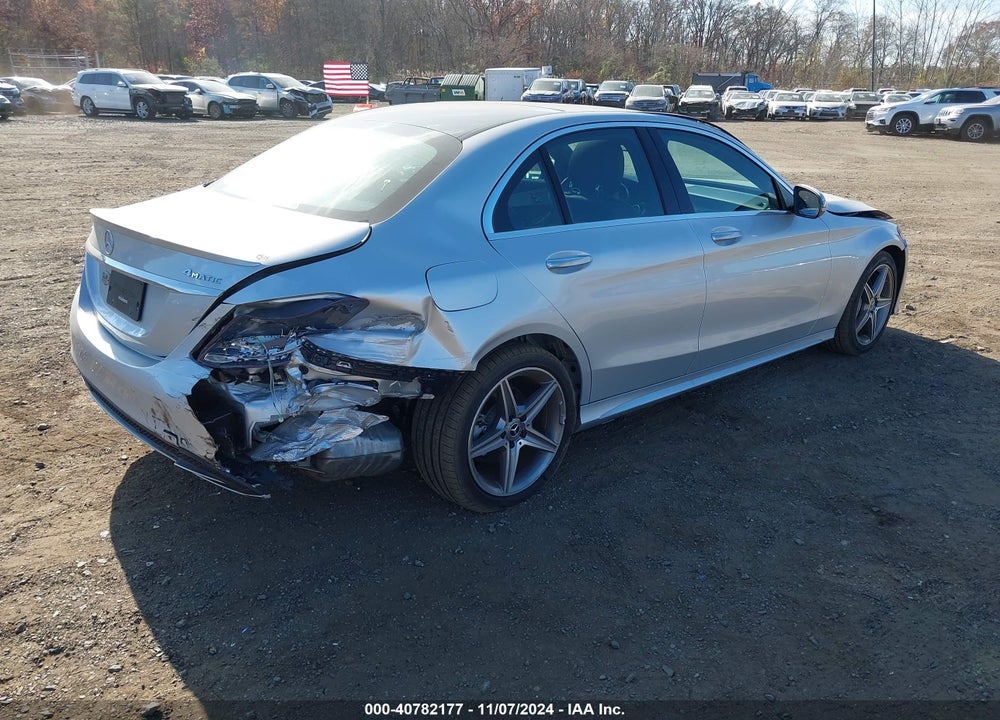 2018 MERCEDES-BENZ C 300 4MATIC VIN: 55SWF4KB9JU270411
